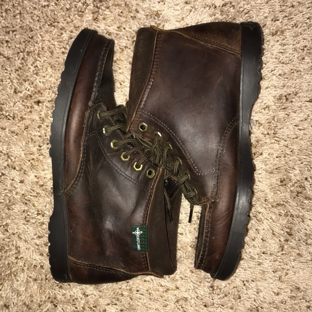 Vintage Eastland Moc Toe brown leather chukka boot - Picture 7 of 7